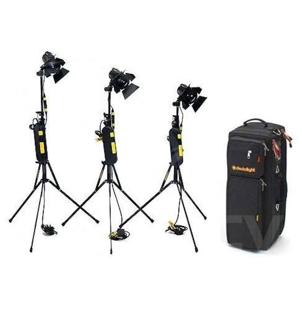 3 X 150W DEDO LIGHT KIT