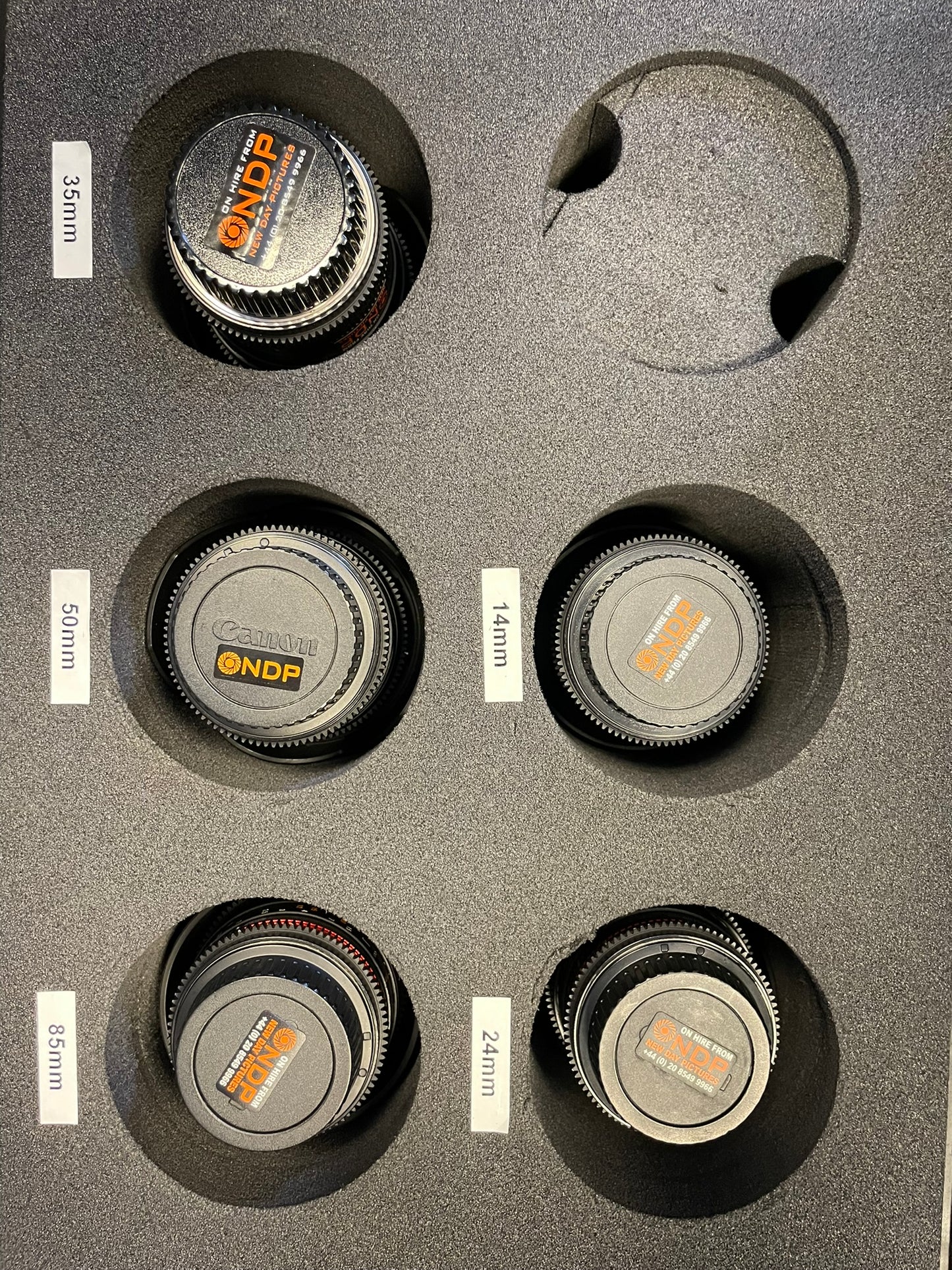 Samyang Cine VDSLR EF Lens Set