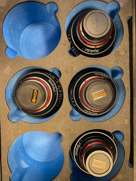 Canon EF CN-E Cine Prime Lenses