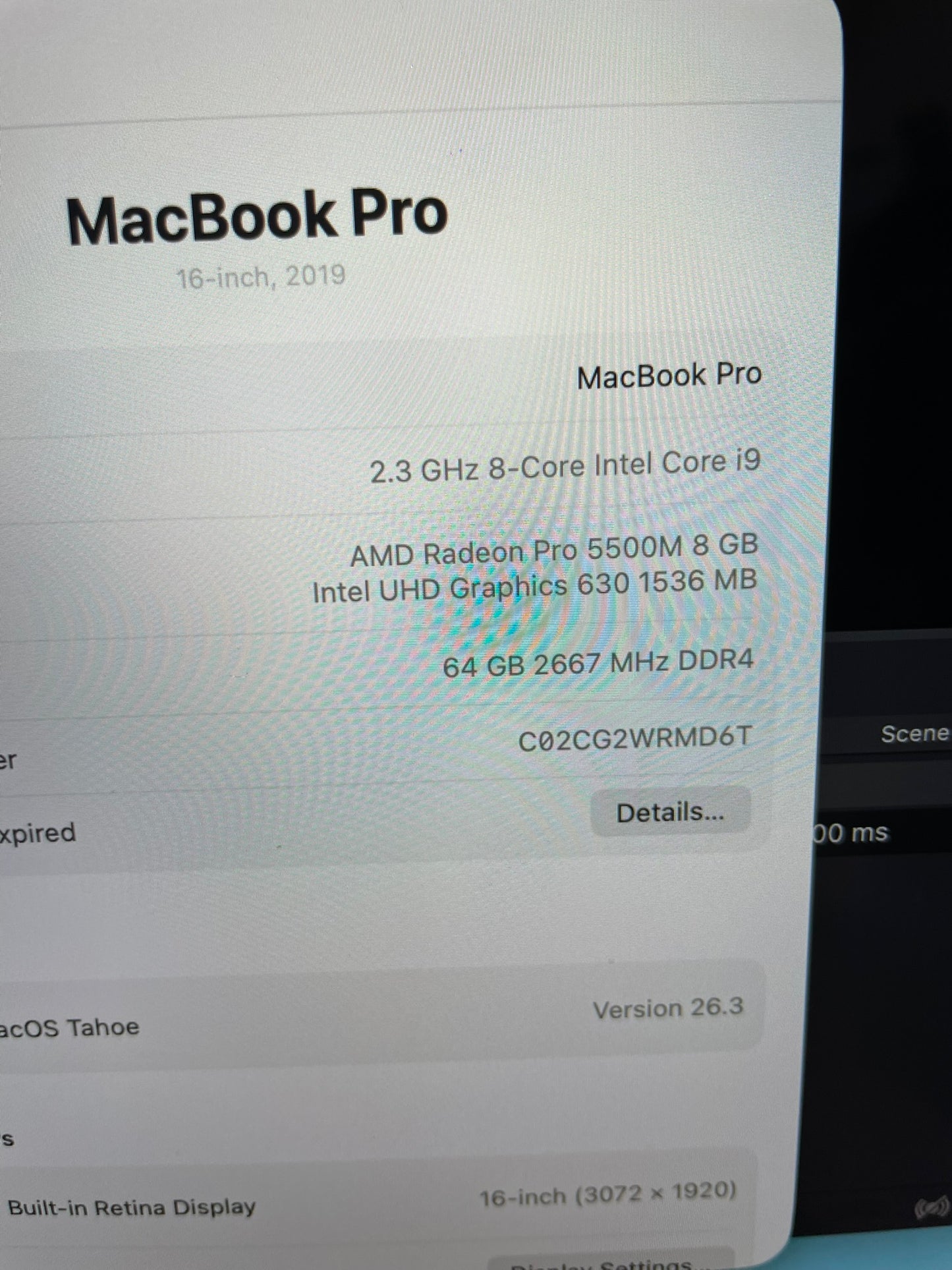 Apple Macbook Pro 16"