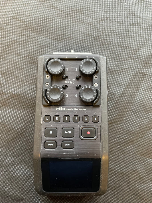 Zoom H6 Portable Digital Audio Recorder - Ex Hire Stock