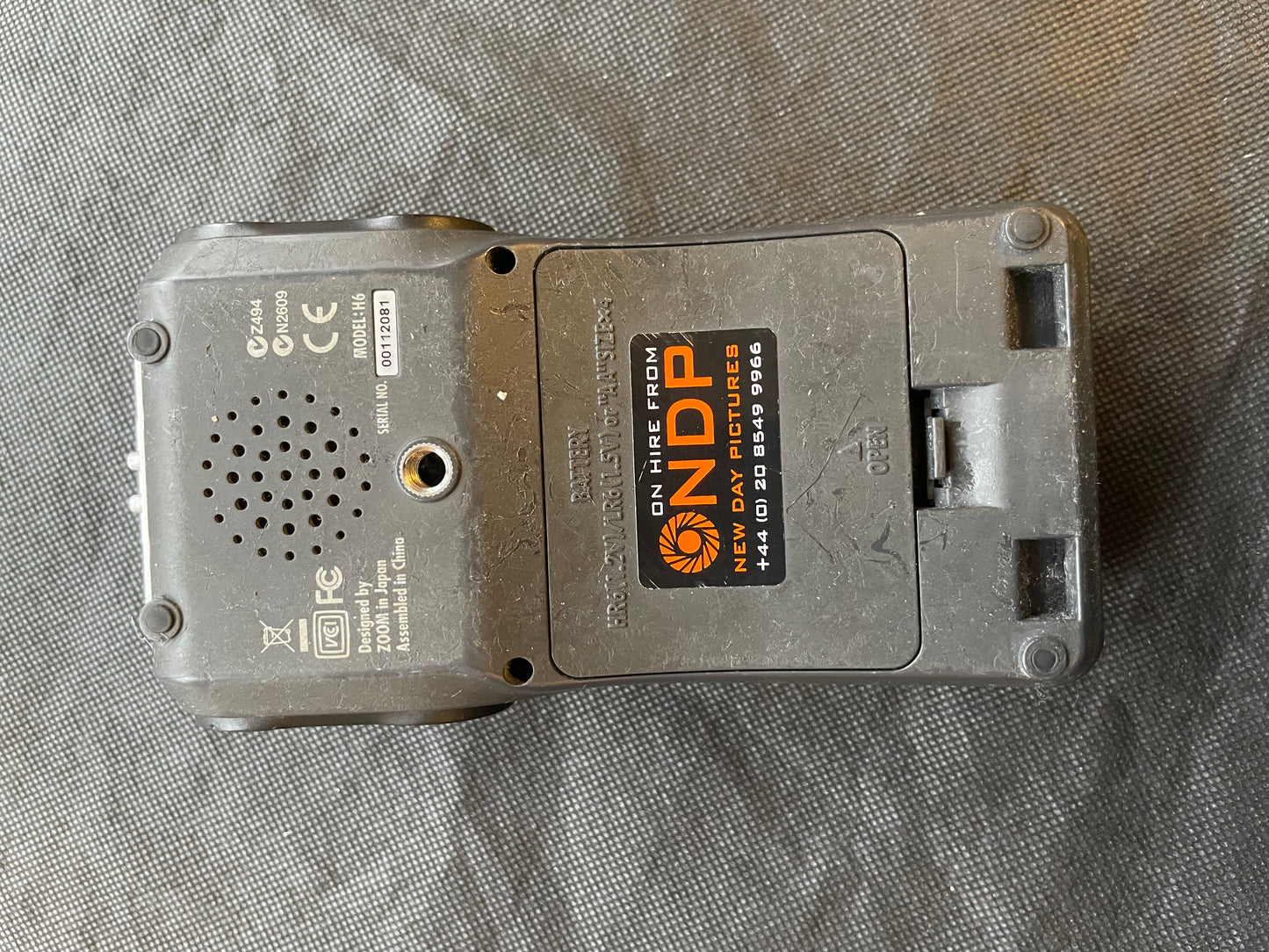 Zoom H6 Portable Digital Audio Recorder - Ex Hire Stock